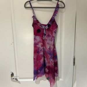 Urban Outfitters NWT Floral pink and purple dress